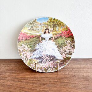 1978 Scarlett Plate | Gone With the Wind Vintage Southern Decor